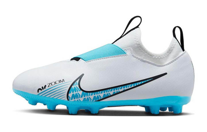 Nike Nike Zoom Vapor 15 Academy HG Low top Soccer Shoes Blue White Unisex