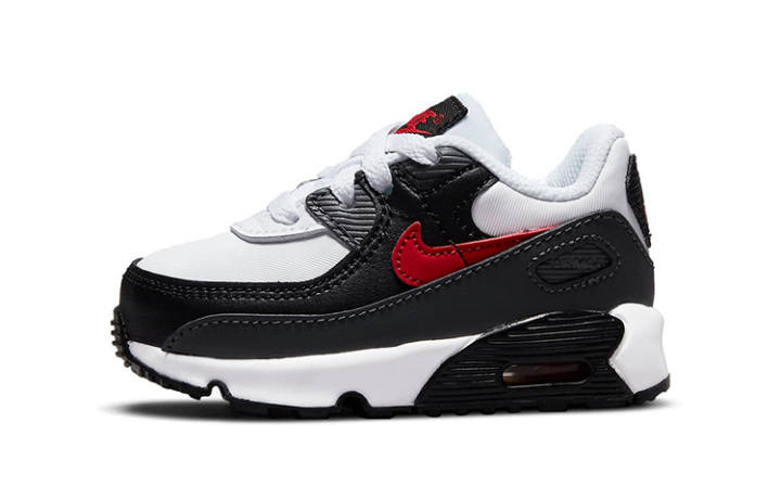Nike Nike Air Max 90 White University Red Iron Grey TD