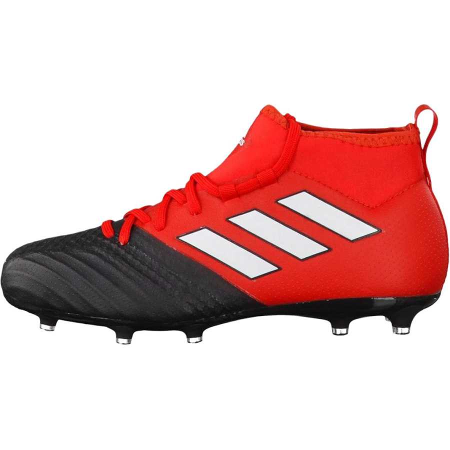 Adidas Adidas ACE 17.1 Fabric Mid top Kids' Soccer Shoes Red Black Teenagers