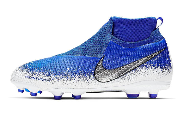 Nike Nike Phantom Vision Slip Resistant Cushioning Abrasion Resistant Mid top Soccer Shoes Kids'