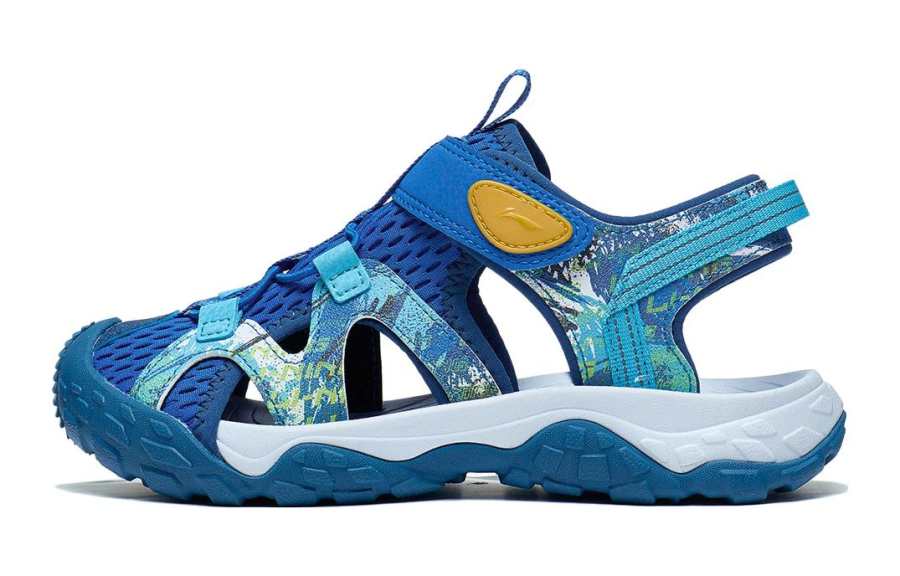 Li-Ning YOUNG Li Ning YOUNG Trekking 1.5m Comfortable Sandal Blue Teenagers