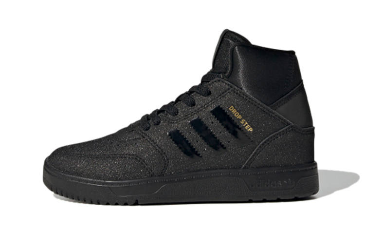 Adidas Originals 360 C High top Kids' Skateboarding Shoes Black Children Aged 3 7 Years Old