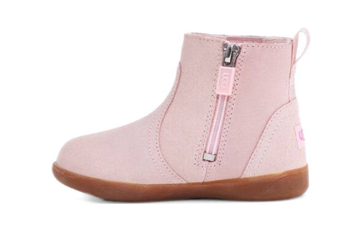 UGG Ryndon Landen Fleece Lined, Short Kids' Snow Boots Seashell Pink Children Aged 3 7 Years Old