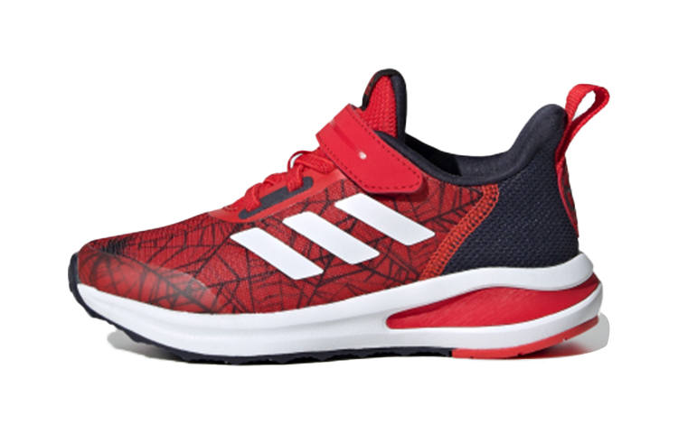 Adidas Adidas Fortarun Marvel Spider Man Spider Man Cushioning, Wear Resistant Kids Lifestyle Shoes Red White