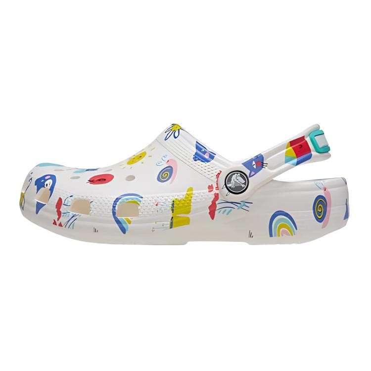Crocs Slip Resistant Children's Sandals White Kids'