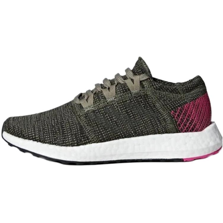 Adidas Adidas Pureboost Go Abrasion Resistant Abrasion Resistant Low top Kids' Running Shoes Green Teenagers