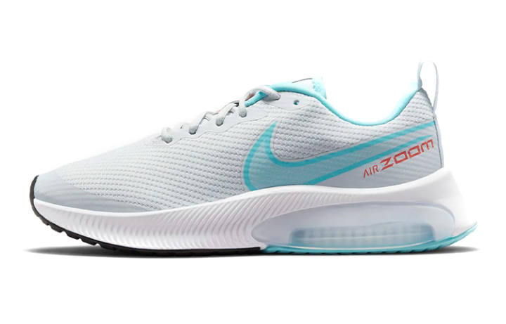 Nike Nike Air Zoom Arcadia Synthetic Leather Slip Resistant, Abrasion Resistant, Breathable Low top Running Shoes White Blue