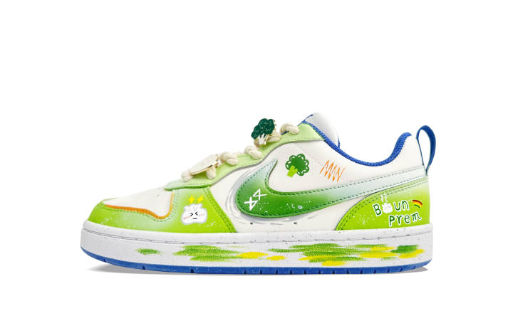 Nike Nike Court Borough Zero Gravity, Bag West Blue Floral Slip Resistant Abrasion Resistant