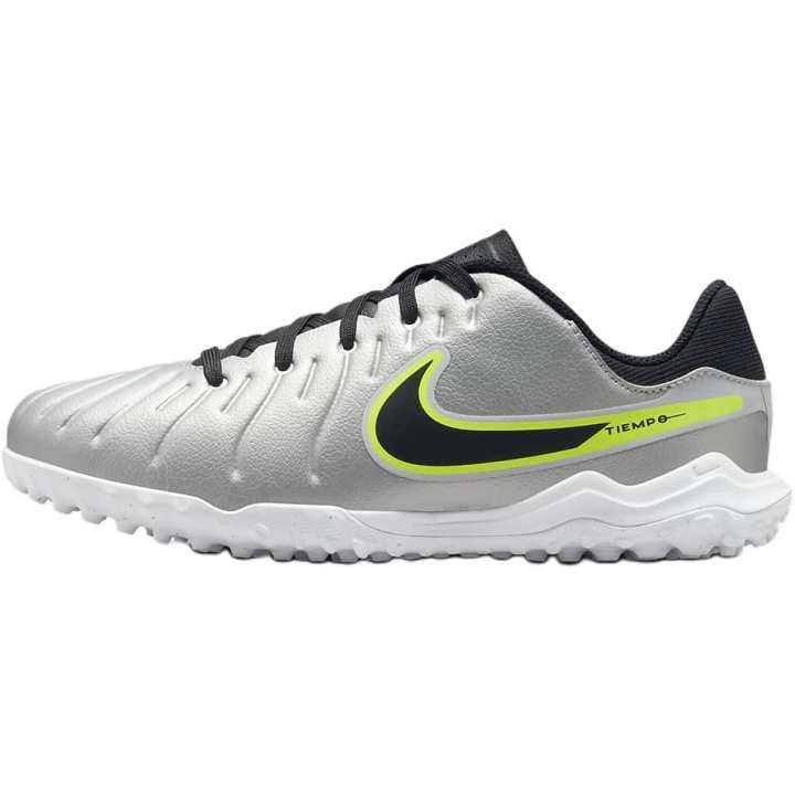 Nike Nike Tiempo Legend 10 Low top Kids' Soccer Shoes Silver Yellow Black Kids'