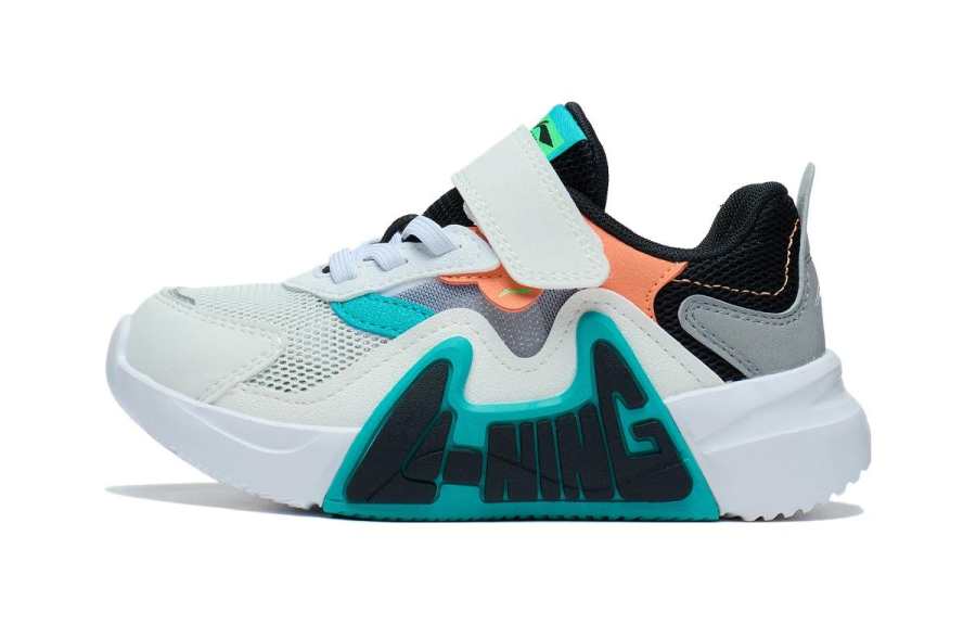 Li-Ning YOUNG Li Ning LN 90 SUMMER Slip Resistant Abrasion Resistant Slip Resistant Abrasion Resistant Low top Kids Lifestyle Shoes