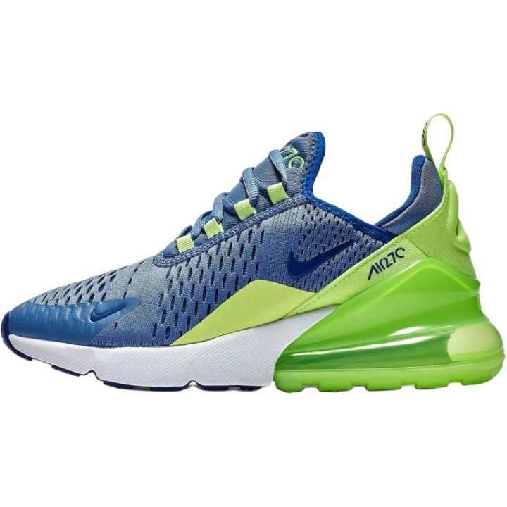Nike Nike Air Max 270 Indigo Storm Lime Blast GS