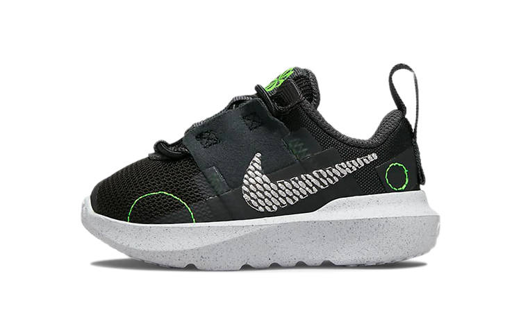 Nike Nike Crater Impact Recyclable Material Low top Toddler Shoes Black Ink Green Infant And Toddler