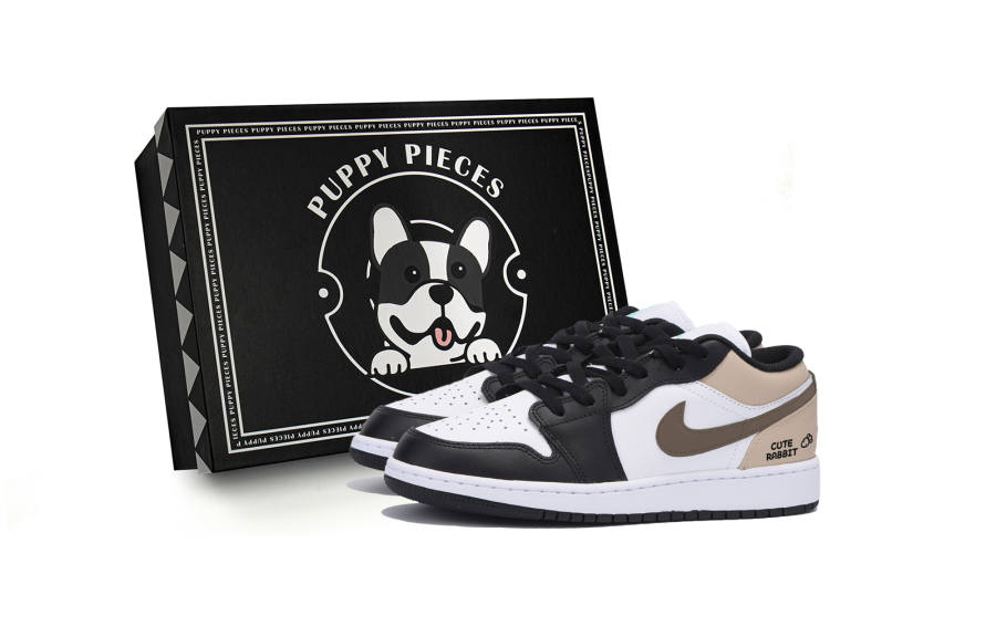 Jordan Jordan Air Jordan 1 Low Leather Low top Children's Basketball Shoes White Teenagers