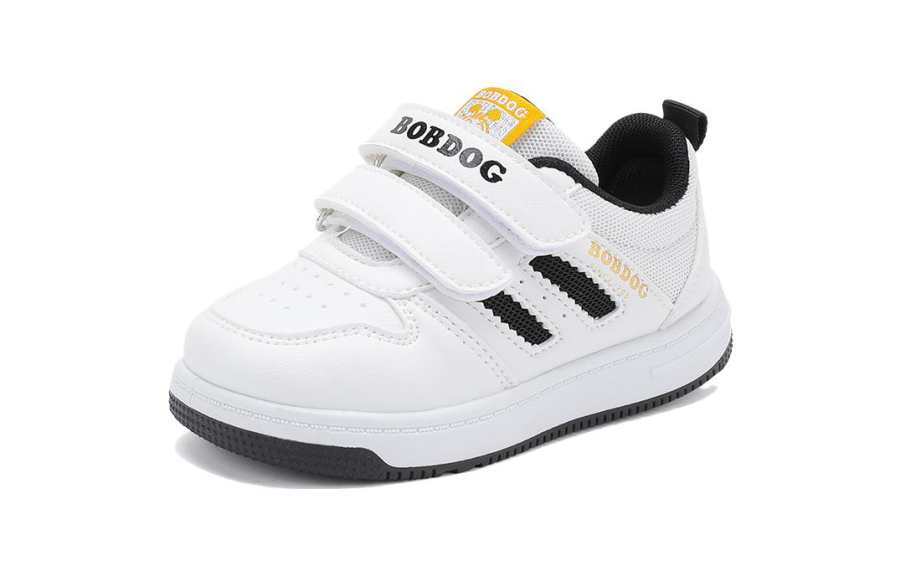 BOBDOG Synthetic Leather Abrasion Resistant Breathable Abrasion Resistant Breathable Low top Kids' Skateboarding Shoes