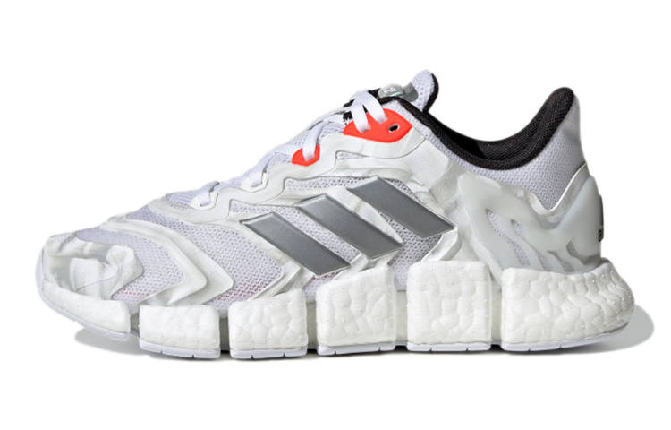 Adidas Adidas Climacool Vento Breeze Slip Resistant Abrasion Resistant Low top Kids' Running Shoes White Silver Teenagers