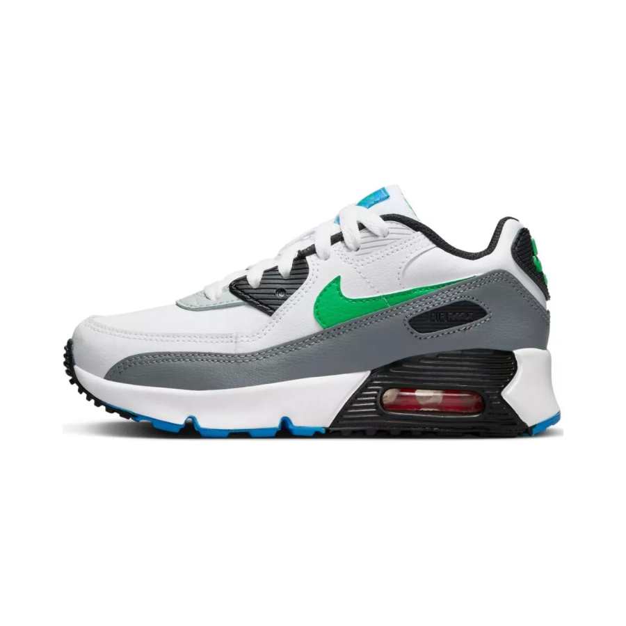 Nike Nike Air Max 90 Low top Kids Lifestyle Shoes White Children Aged 3 7 Years Old