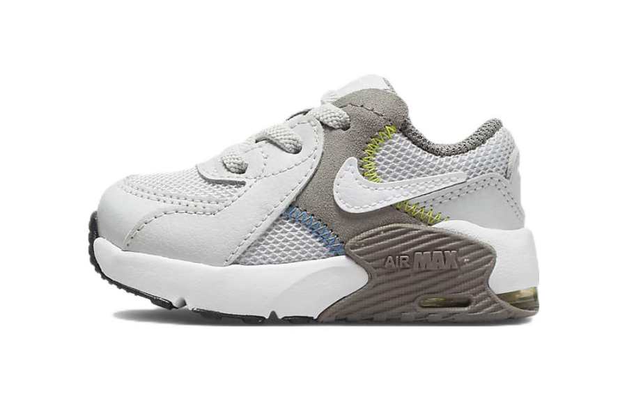 Nike Nike Air Max Excee Running Shoes Low top Toddler Shoes Gray White Blue Infant And Toddler