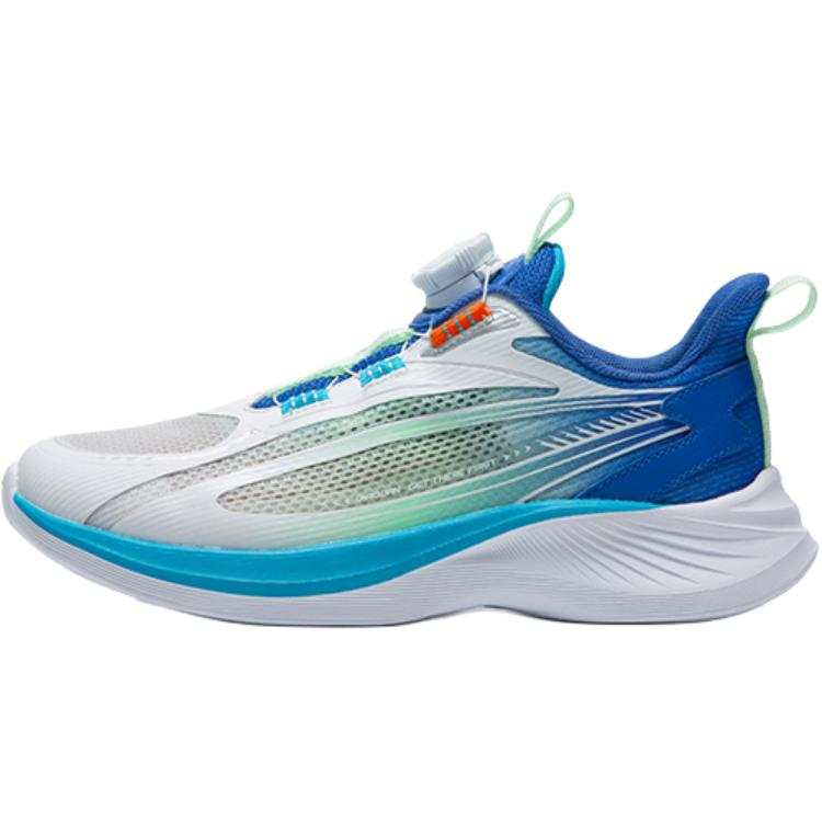 QIAODAN Speed Low top Running Shoes Blue White Unisex