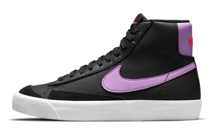 Nike Nike Blazer Mid 77 Black Fuchsia Glow GS