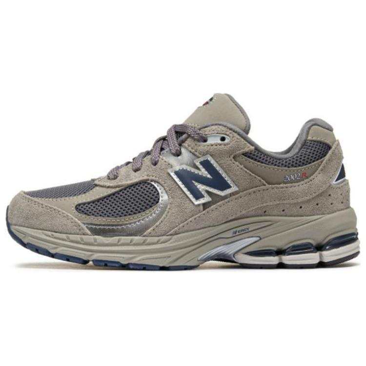 New Balance New Balance NB 2002R Cushioning Abrasion Resistant Low top Kids' Running Shoes Gray Black Unisex