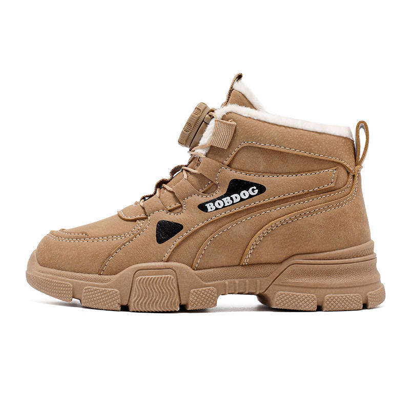 BOBDOG Synthetic Leather Comfortable, Fleece Lined Slip Resistant Abrasion Resistant Thermal