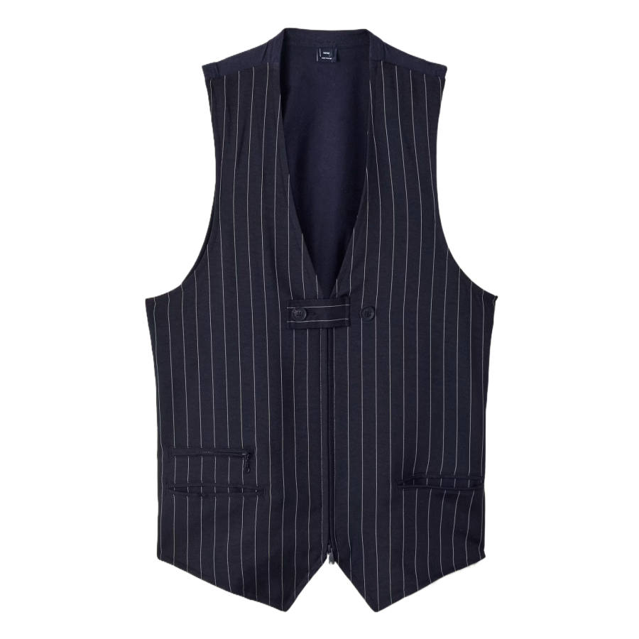 Y-3 Y-3 pinstripe waistcoat