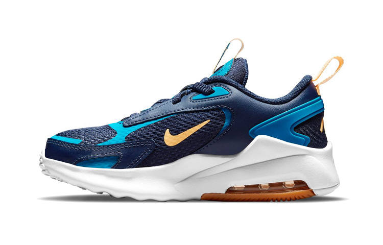 Nike Nike Air Max Bolt Fabric Sports Low top Kids Lifestyle Shoes Blue Apricot Children Aged 3 7 Years Old