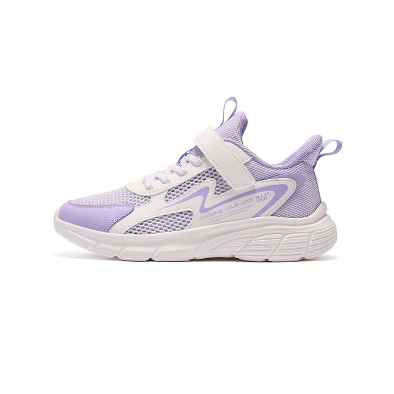 361°KIDS Low top Running Shoes White Purple Teenagers