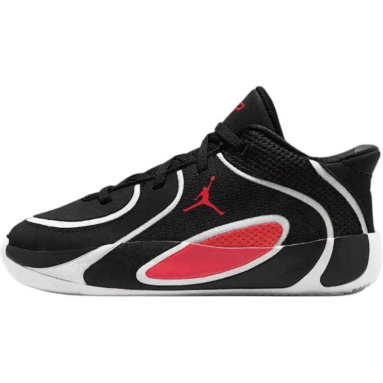 Jordan Jordan Tatum 4 Low top Children's Basketball Shoes Black Children Aged 3 7 Years Old