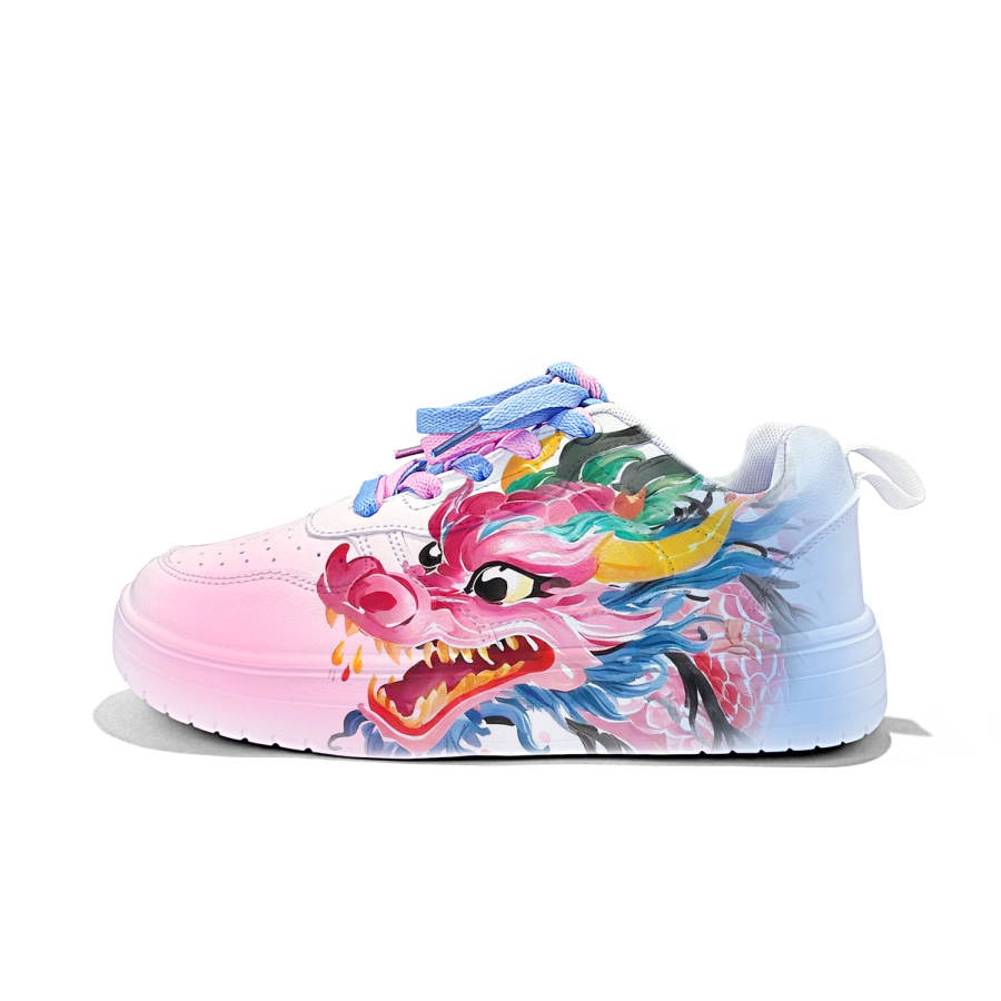 ZUOLENGCHAN Synthetic Leather Cushioning Breathable Lightweight Low top Casual Shoes Unisex