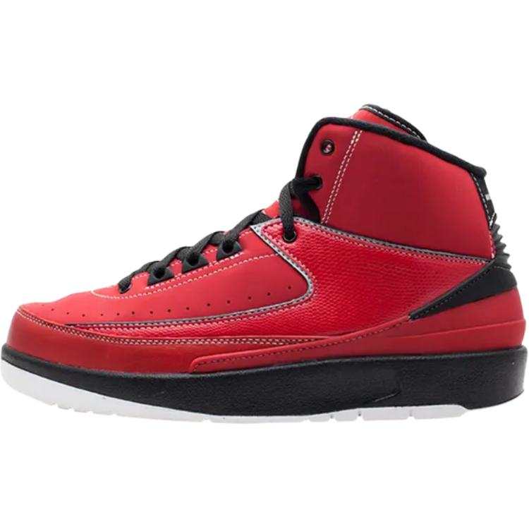 Jordan Jordan Air Jordan 2 High top Children's Basketball Shoes Red Teenagers