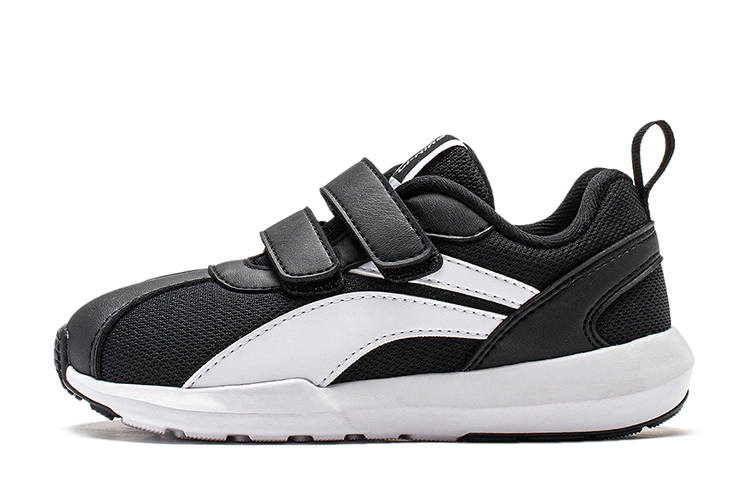 Li-Ning YOUNG Li Ning YOUNG Sportlife Little Cortez Low top Casual Shoes Black White Teenagers