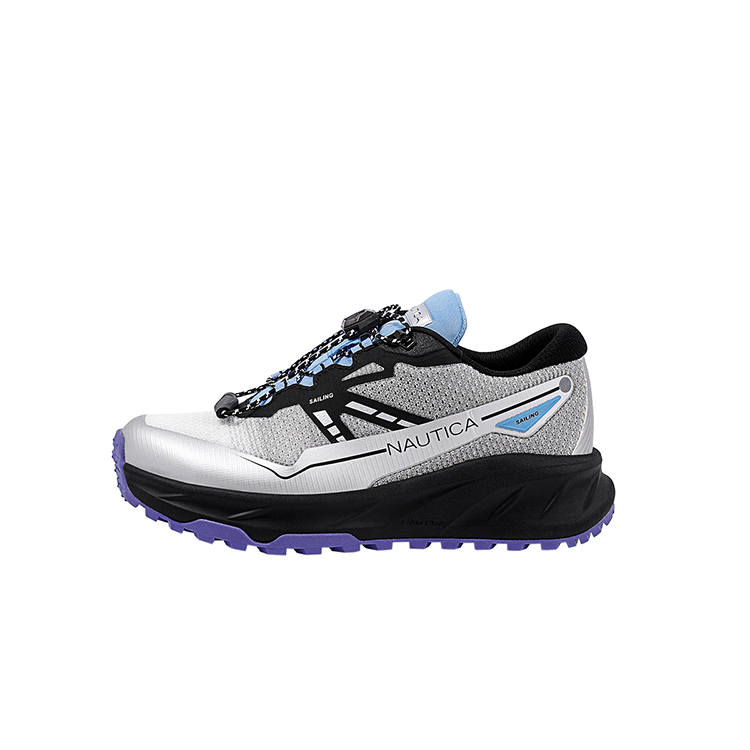 NAUTICA Low top Kids' Running Shoes Silver Blue Unisex