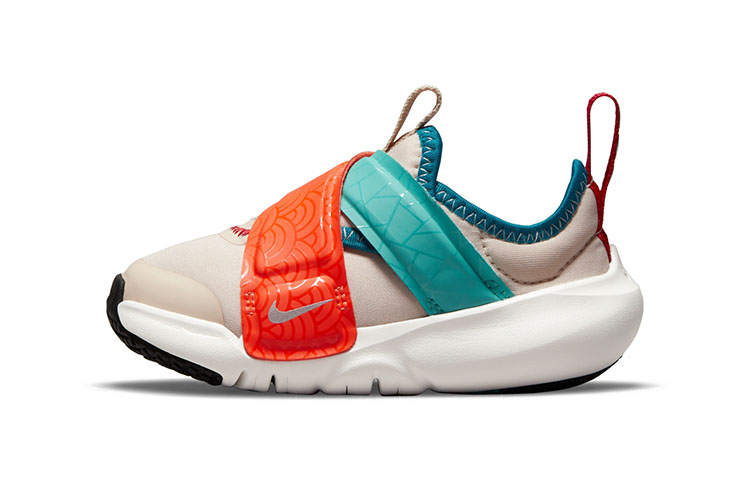 Nike Nike Flex Advance Abrasion Resistant Abrasion Resistant Low top Toddler Shoes Beige Orange TD Infant And Toddler