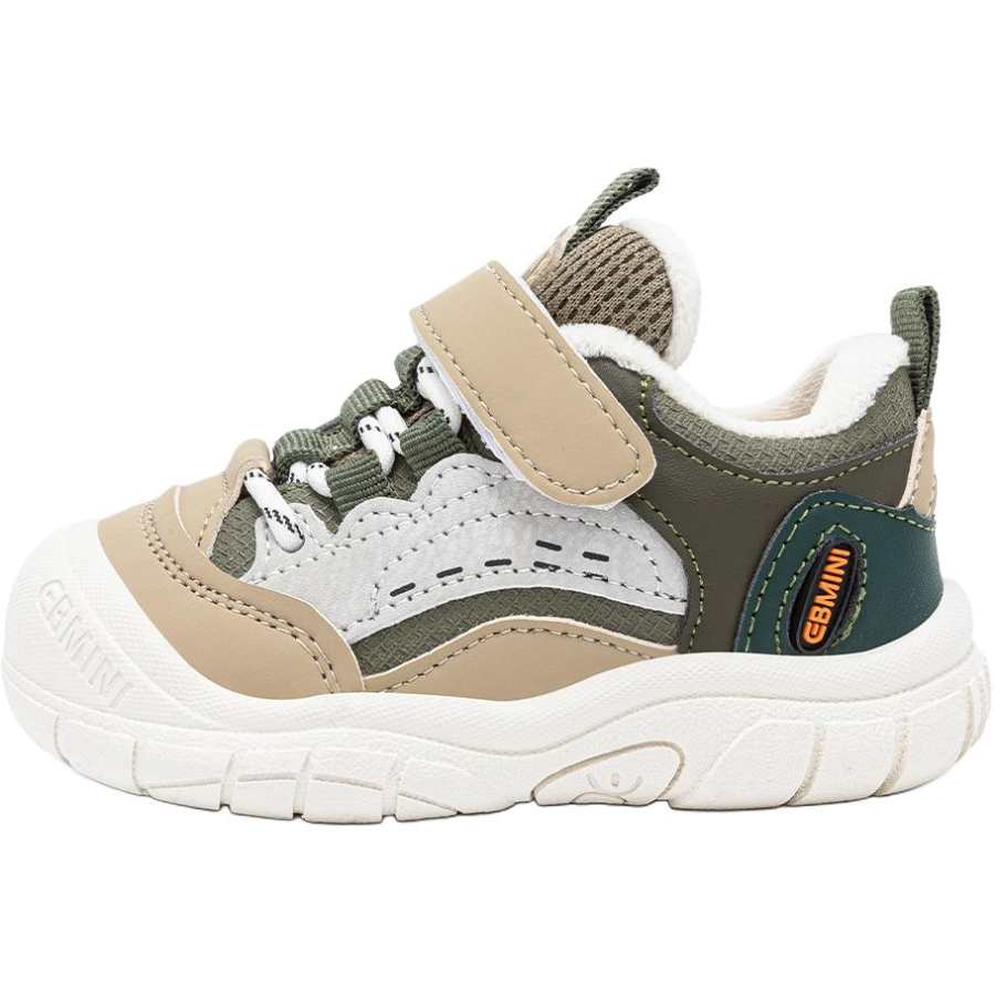 EBMINI Synthetic Leather Slip Resistant Anti Kick Abrasion Resistant Lightweight Cushioning Thermal Low top