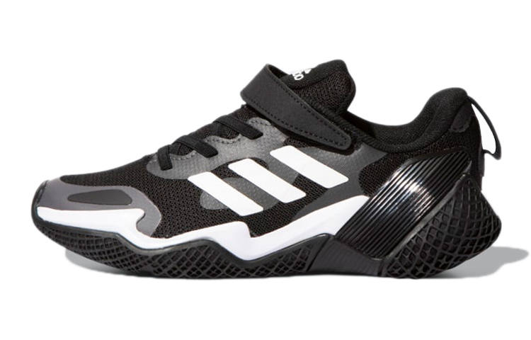 Adidas Adidas 4Uture Runner Sport K Casual Low top Running Shoes Black White Kids'