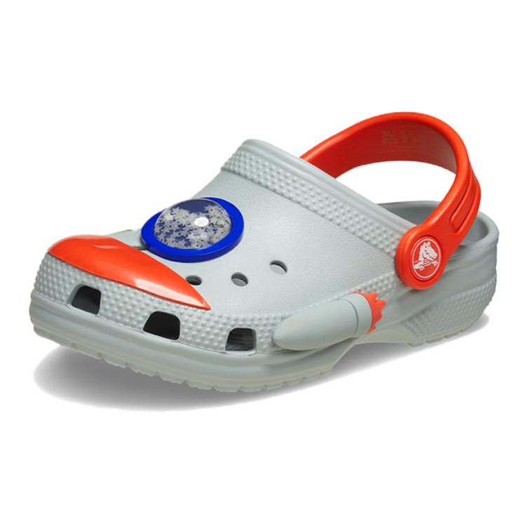 Crocs Crocs EVA Cartoon Pattern Kids' Slippers Kids' Phantom Gray