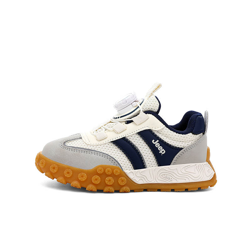 Jeep Running Collection Low top Kids' Running Shoes Beige Gray Kids'
