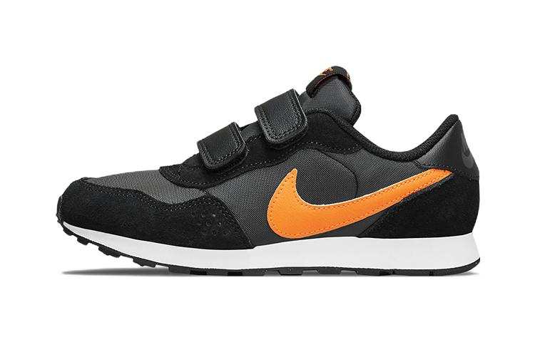 Nike Nike MD Valiant Slip Resistant Abrasion Resistant Low top Kids' Running Shoes Black Gray Children Aged 3 7 Years Old