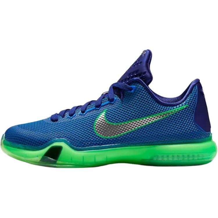 Nike Nike Kobe 10 Low top Basketball Shoes Blue Unisex