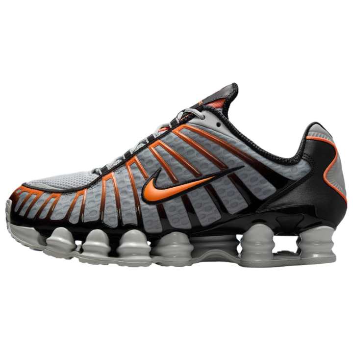 Nike Nike Shox Tl Light Smoke Grey Black Bright Mandarin