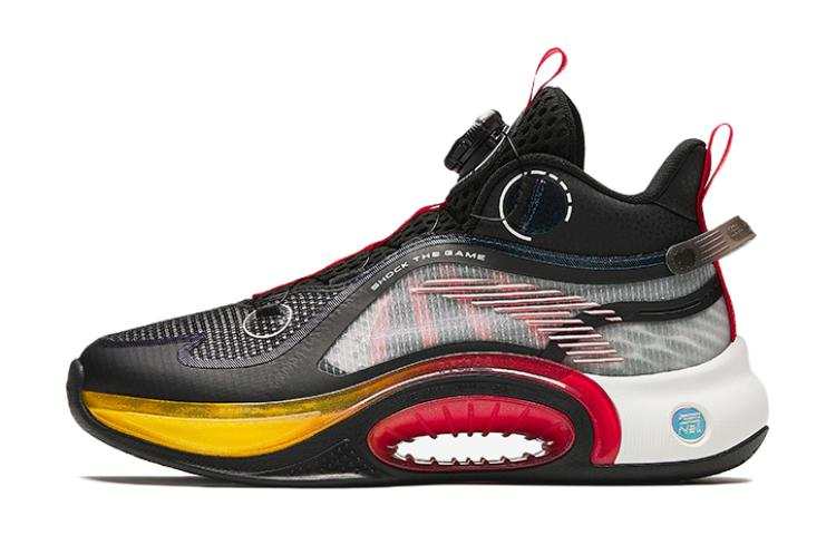 Antakids Fabric Mid top Basketball Shoes Black Teenagers