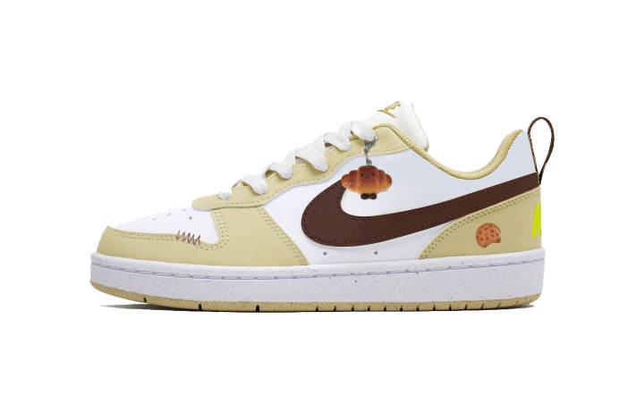Nike Nike Court Borough Autumnal Musings Synthetic Leather Slip Resistant Abrasion Resistant Low top