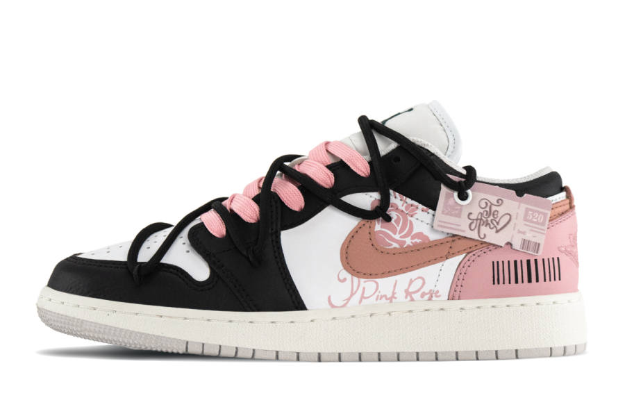 Jordan Jordan Air Jordan 1 Leather Slip Resistant Abrasion Resistant Slip Resistant Abrasion Resistant Low top