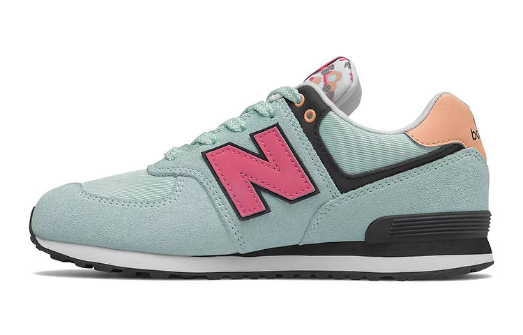 New Balance New Balance NB 574 Low top Kids' Running Shoes Green Pink Teenagers
