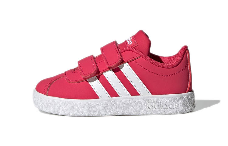 Adidas Adidas VL COURT 2.0 Abrasion Resistant Low top Toddler Shoes Pink Infant And Toddler