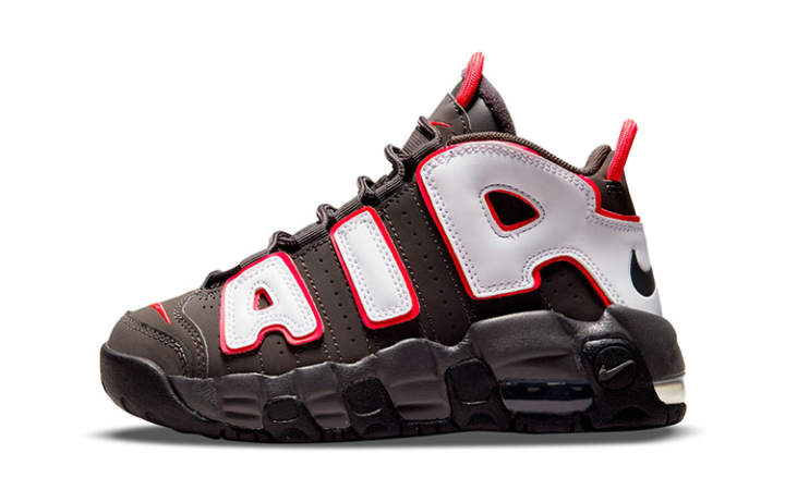 Nike Nike Air More Uptempo Medium Ash Siren Red White PS