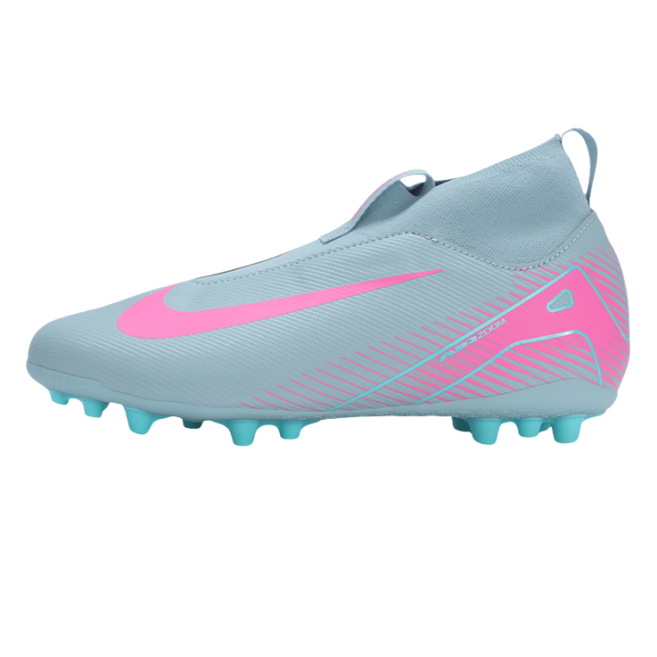 Nike Nike SUPERFLY 10 ACADEMY Mid top Soccer Shoes Blue/Pink Unisex