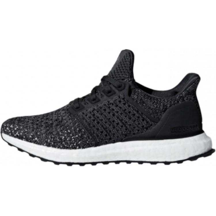 Adidas Adidas Ultraboost Clima Slip Resistant Abrasion Resistant Low top Kids' Running Shoes Black Teenagers