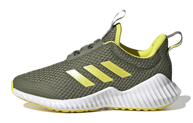 Adidas Adidas Fortarun K Abrasion Resistant Low top Kids' Running Shoes Olive Green Kids'
